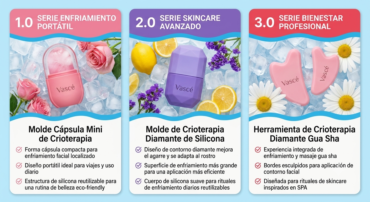 myVasce™ — Kit Completo de Crioterapia Facial