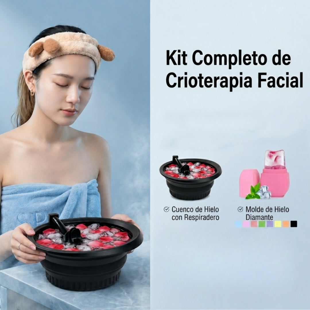 myVasce™ — Kit Completo de Crioterapia Facial